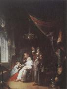 Gerrit Dou The Dropsical Lady oil painting artist